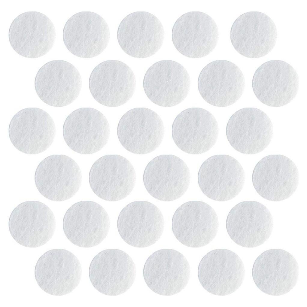 100 Filtros de Algodón para Microdermoabrasión Nydotd 10 mm