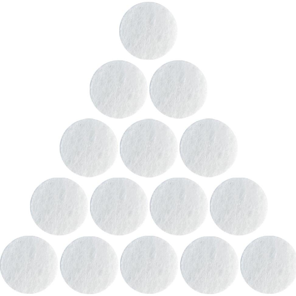 100 Filtros de Algodón para Microdermoabrasión Nydotd 10 mm