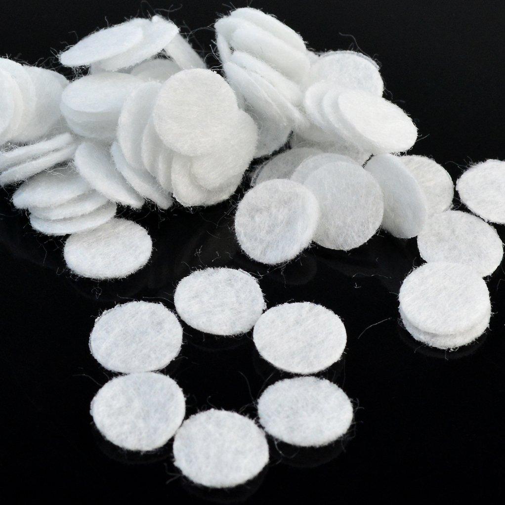 100 Filtros de Algodón para Microdermoabrasión Nydotd 10 mm