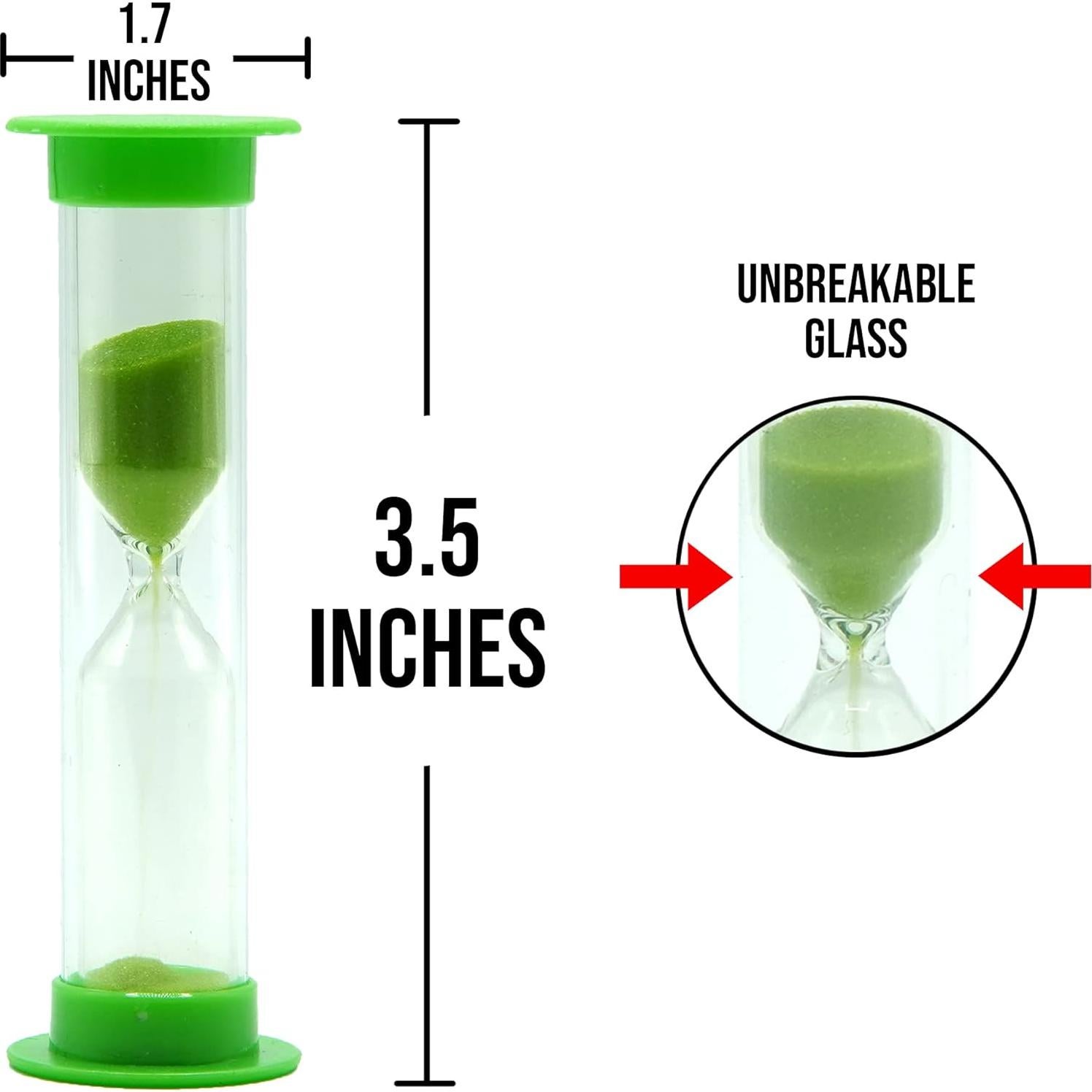 Reloj de Arena TeacherFav Set 3 Piezas 1-2-5 Minutos