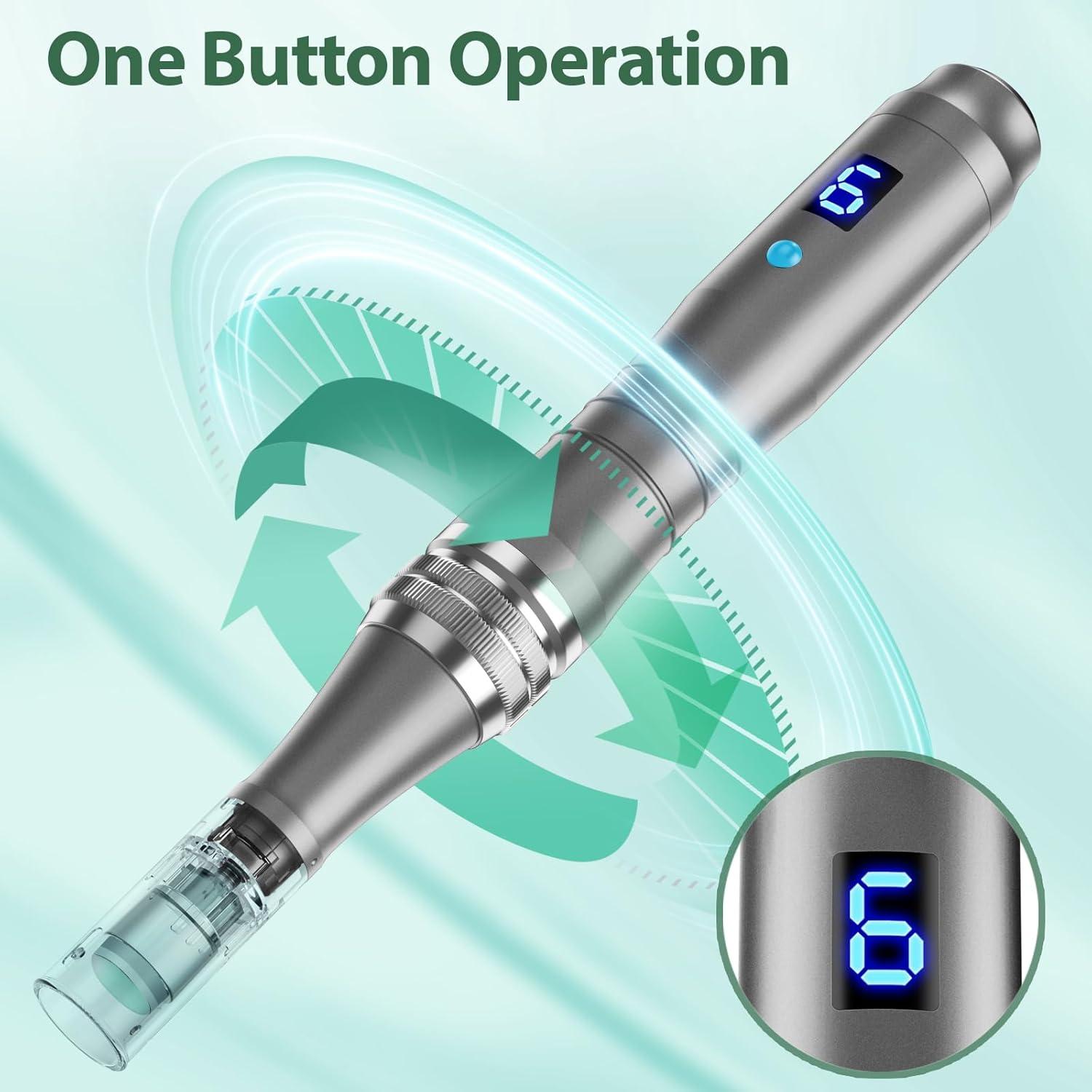 Pluma Microneedling DAHOZE 0.25mm Cuidado de la Piel