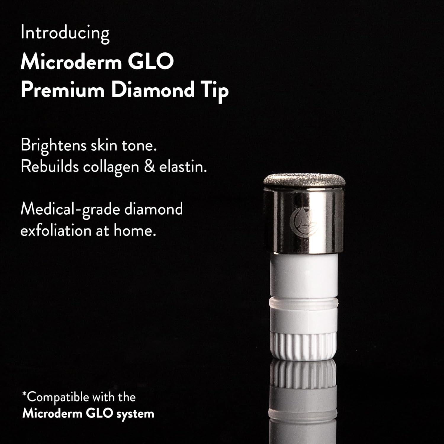 Consejos de Microderm GLO Premium para Microdermabrasión - Acero Inoxidable