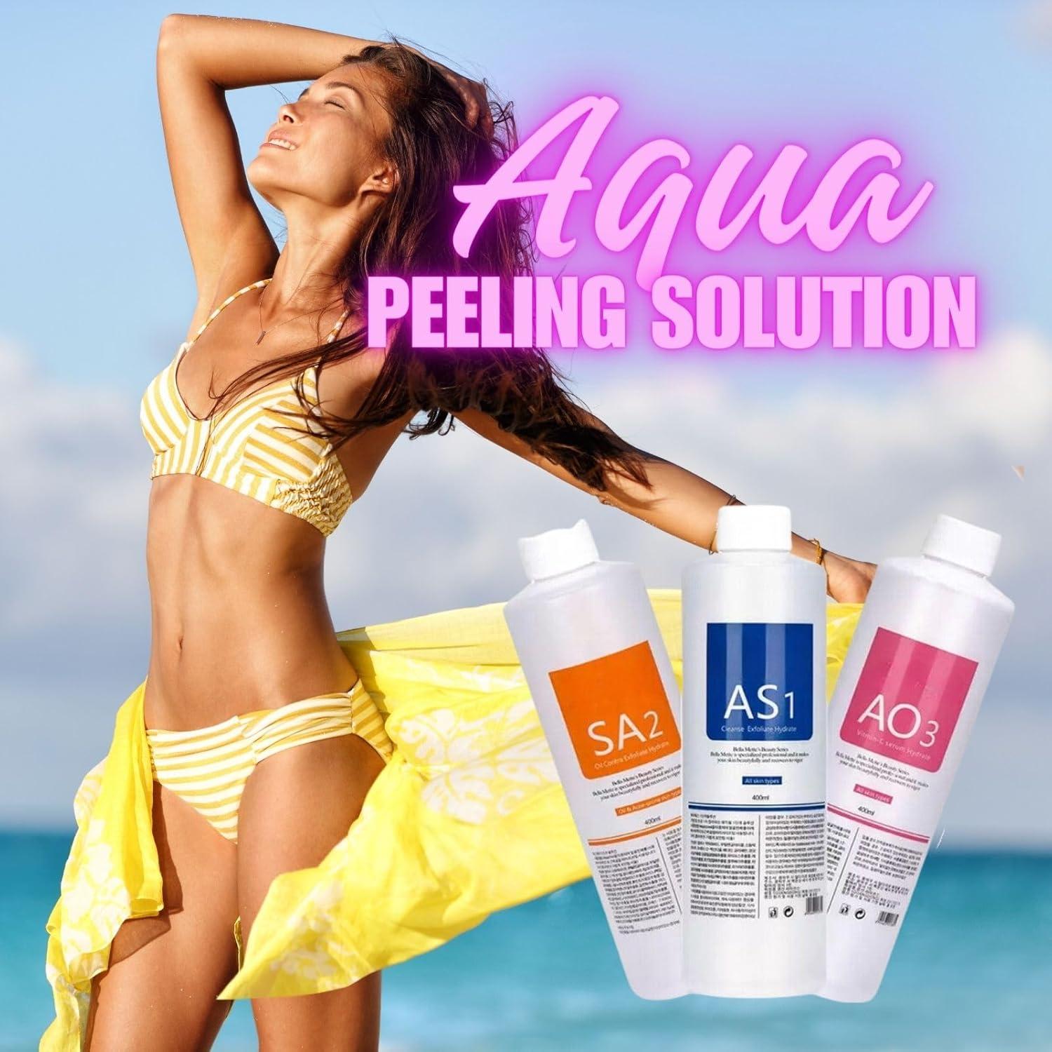 Solución Hidro Peeling Nielies AS1 SA2 AO3 - 3 Tipos Piel