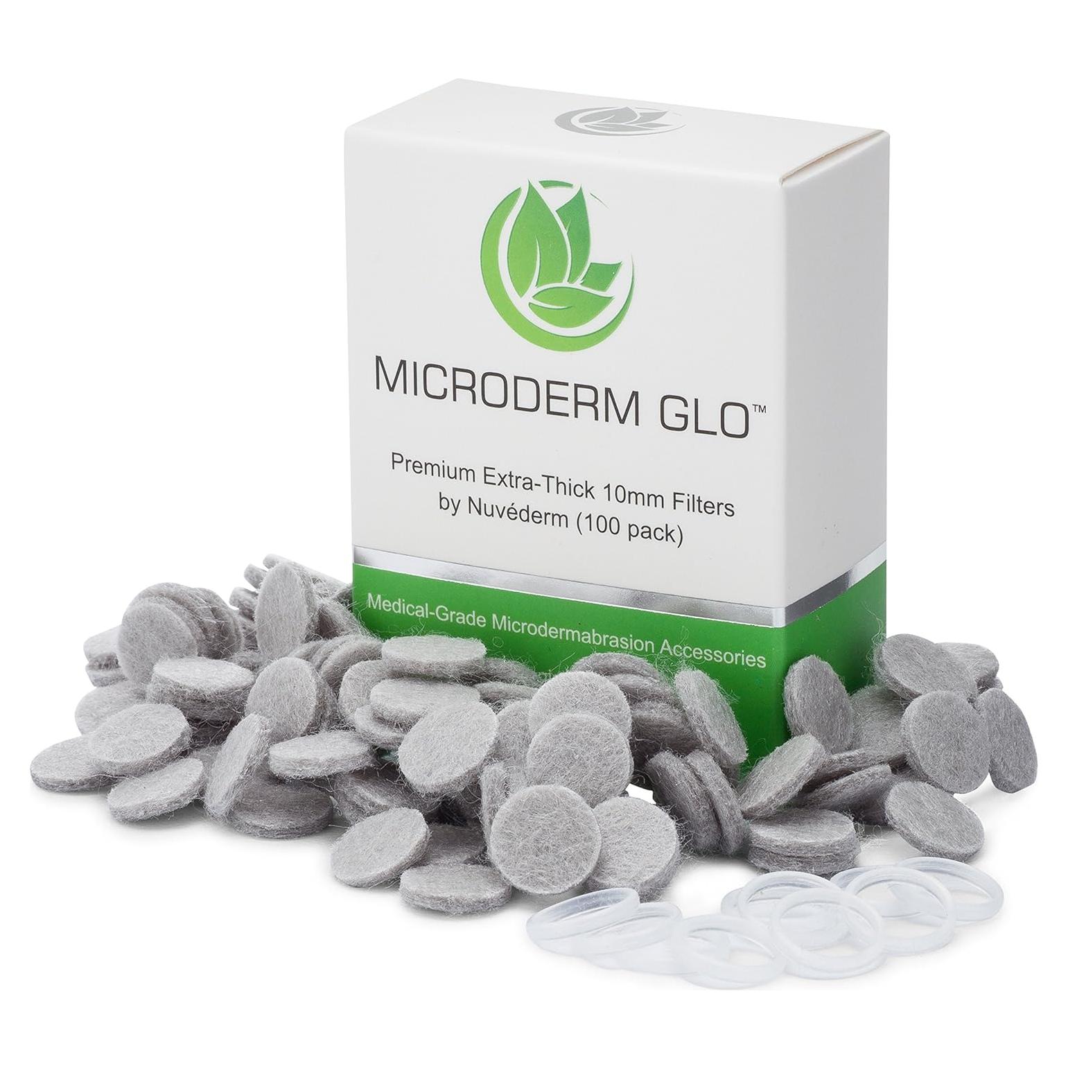 Filtros Microdermoabración Gruesos Nuvéderm 10mm - 100 Unidades