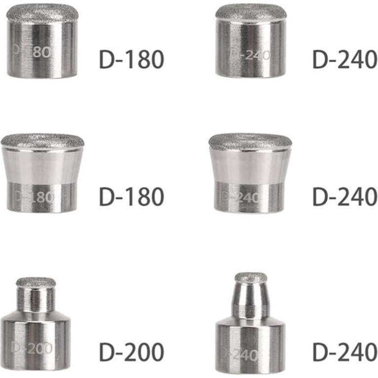 Puntas de Diamante Uonlytech para Microdermoabrasión 9.5x8.5cm