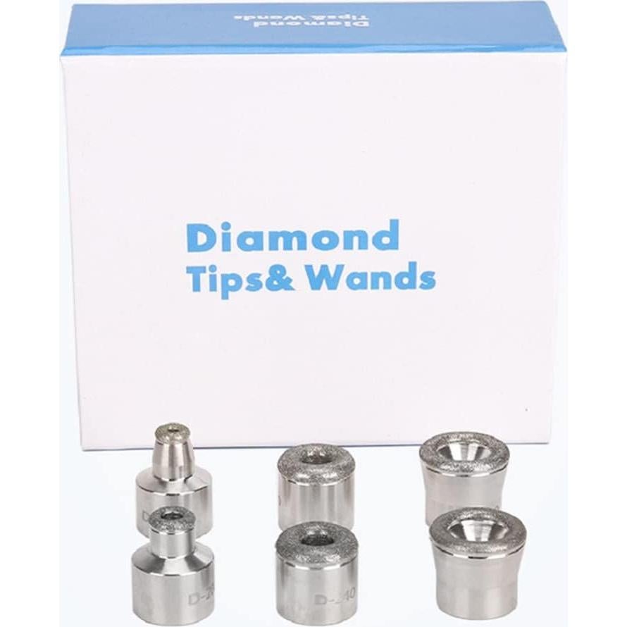 Puntas de Diamante Uonlytech para Microdermoabrasión 9.5x8.5cm