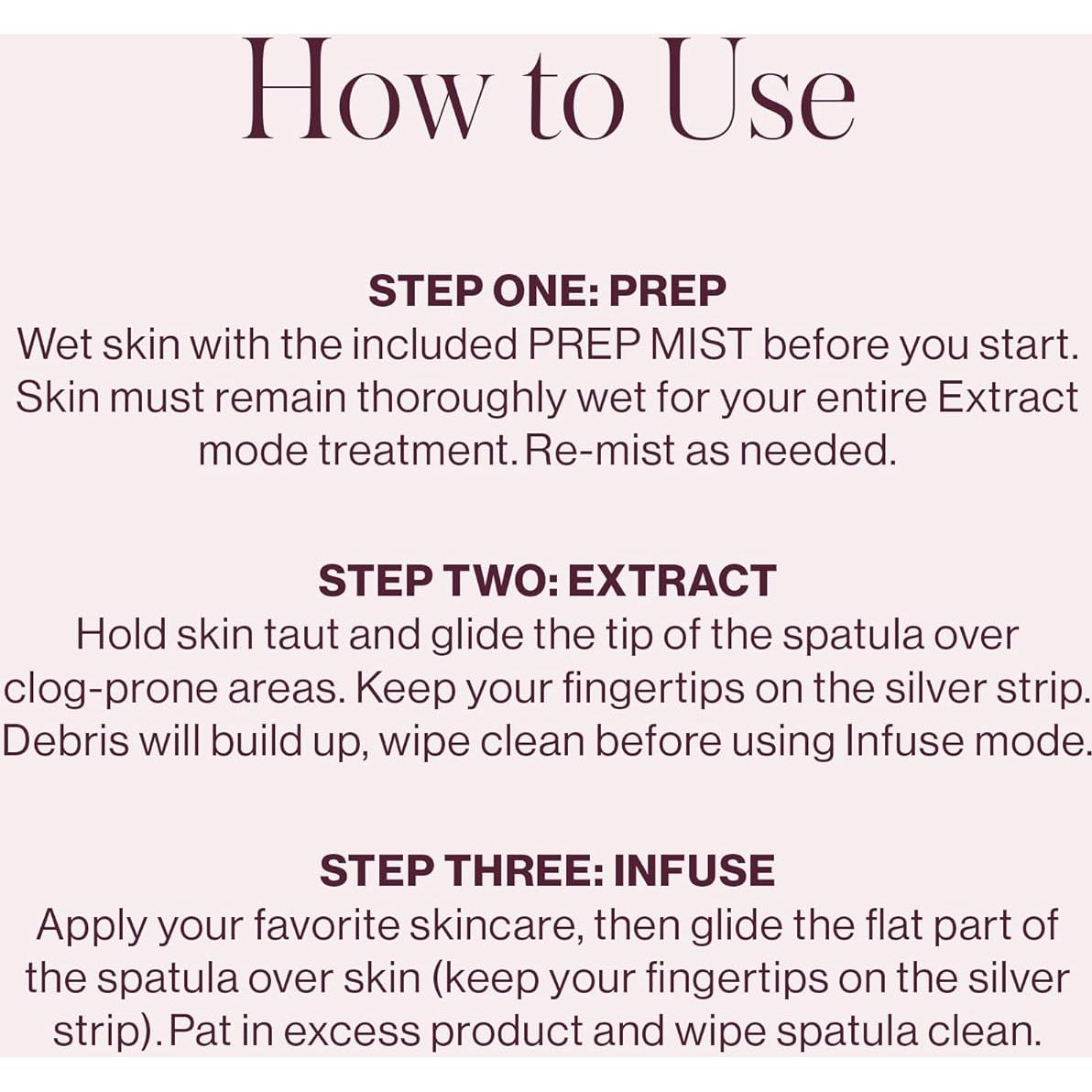 Extractor de Poros Ultrasonico Dermaflash Dermapore+ 2 en 1