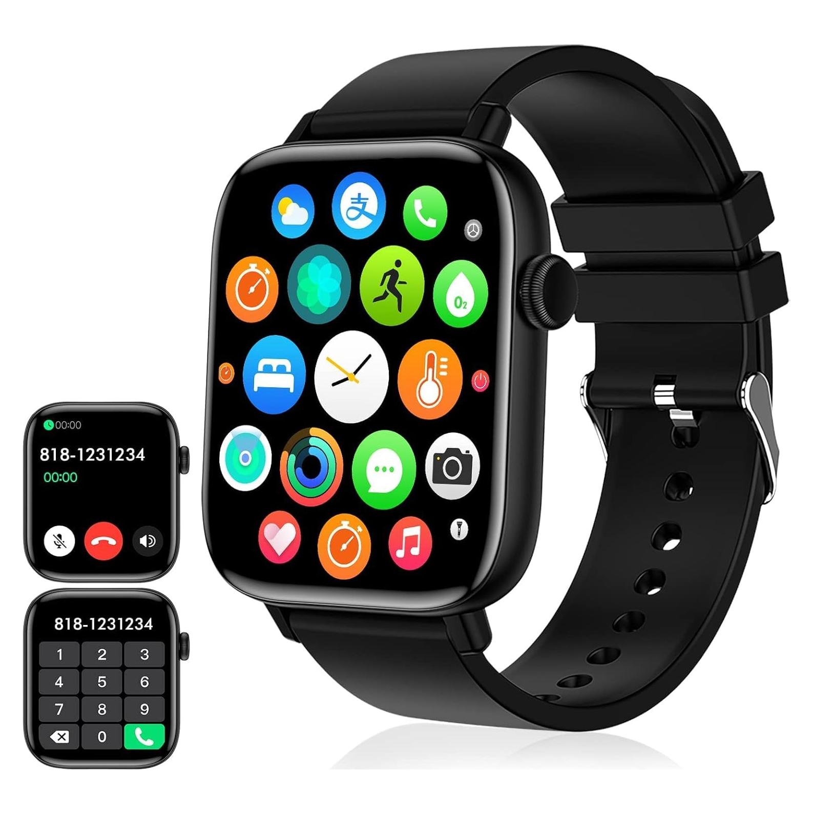 Reloj Inteligente PJYUBVOR T49PRO Negro 1.9" Bluetooth