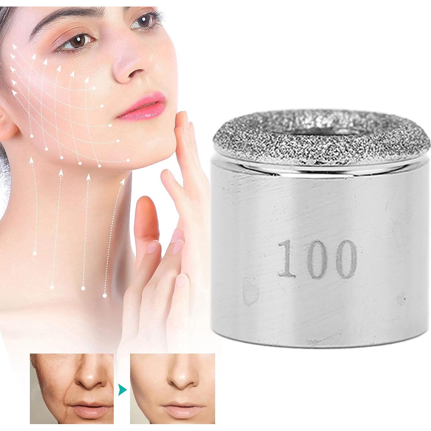 Punta de Reemplazo para Dermabrasión GOTOTOP 100# Acero Inoxidable