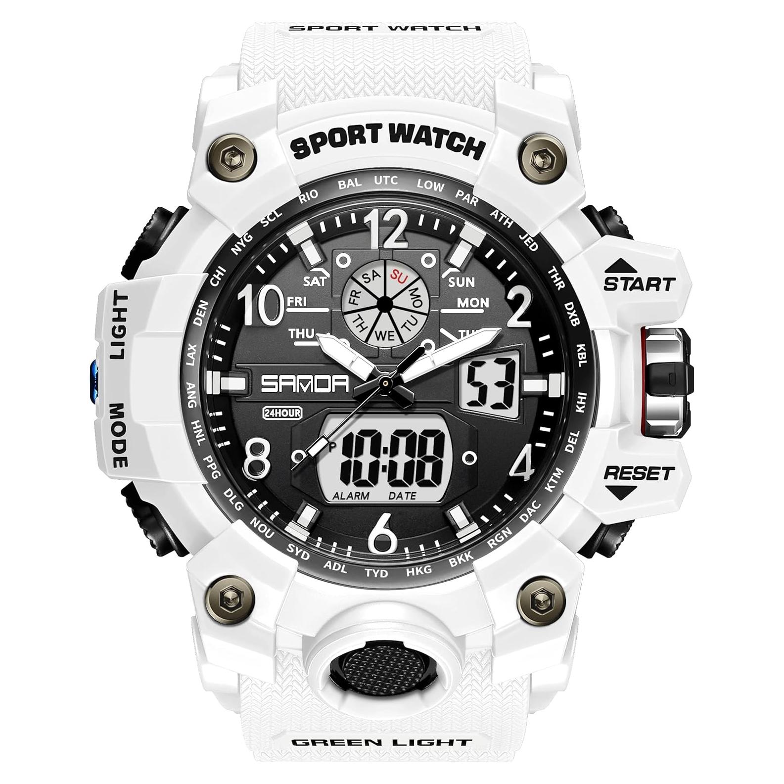 Reloj Deportivo KXAITO Militar Impermeable Multifuncional