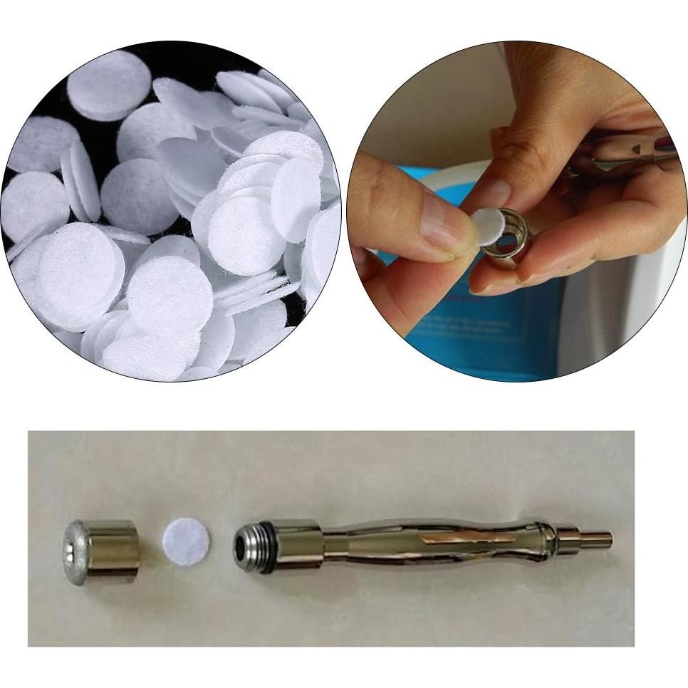 Filtros de Algodón YUYTE para Máquina de Belleza - 500 Piezas 15mm