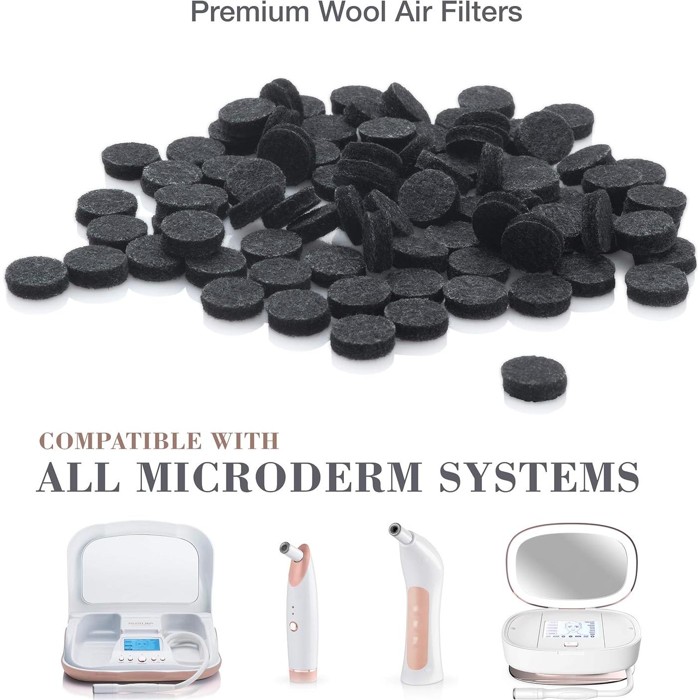 Filtros de Reemplazo Trophy Skin para Microdermoabrasión - Paquete de 100