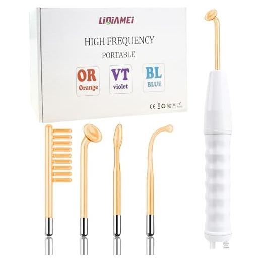 Varita Facial de Alta Frecuencia CS003 - Cuidado Facial Multifuncional