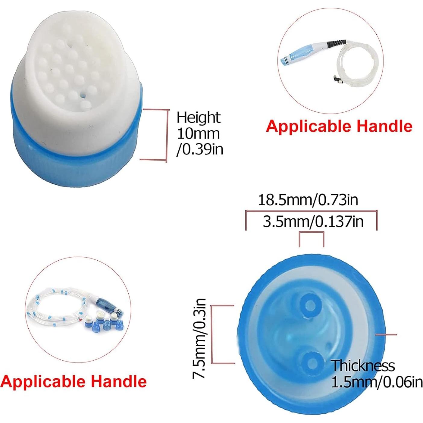 Puntas de Hidrodermoabrasión Facial Elitzia ETWD006/ETWD007 18mm