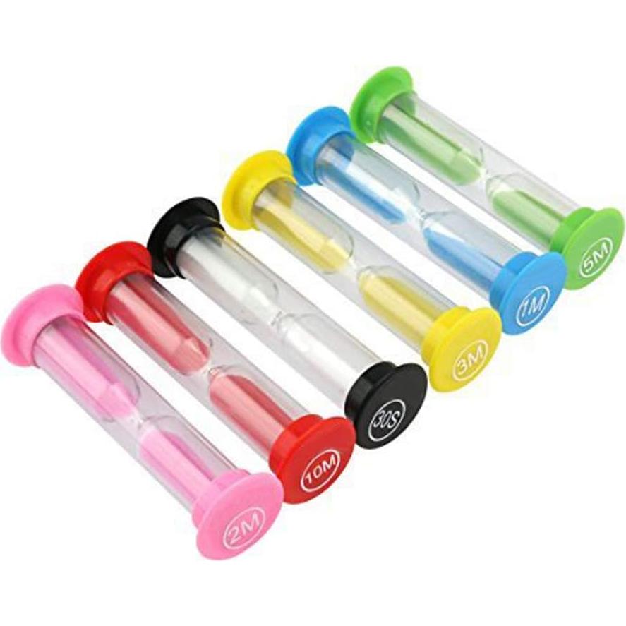 Reloj de Arena KISEER 6 Pcs Temporizadores Coloridos