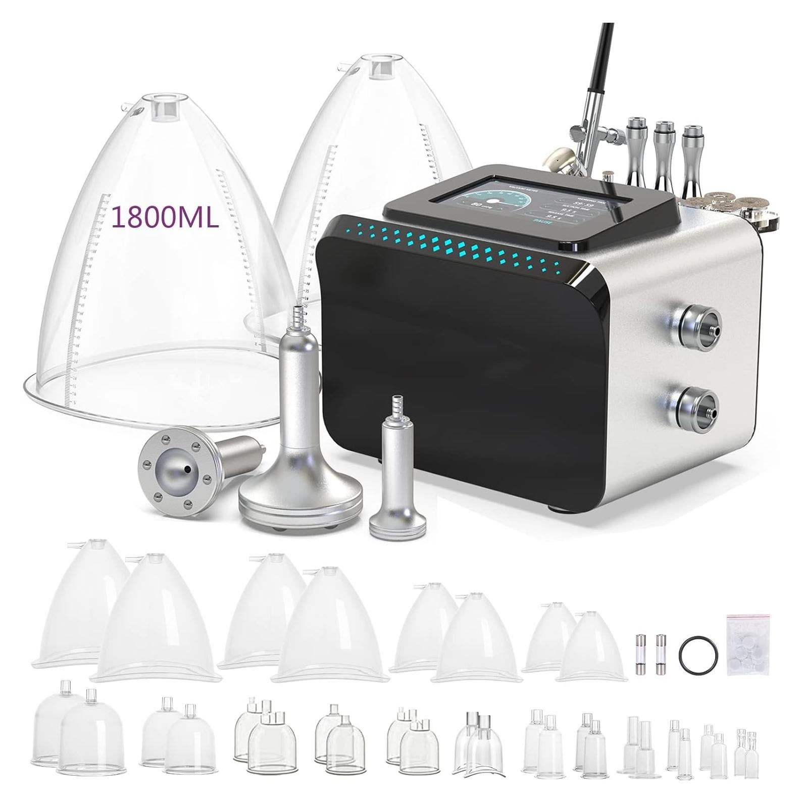 Máquina de Terapia de Vacío Meifuly 3 en 1 con Ventosas 1500/1800ml