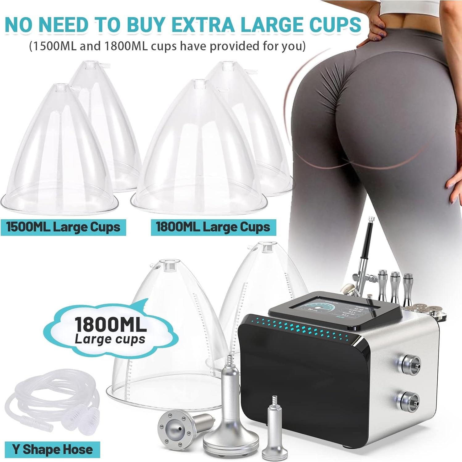 Máquina de Terapia de Vacío Meifuly 3 en 1 con Ventosas 1500/1800ml