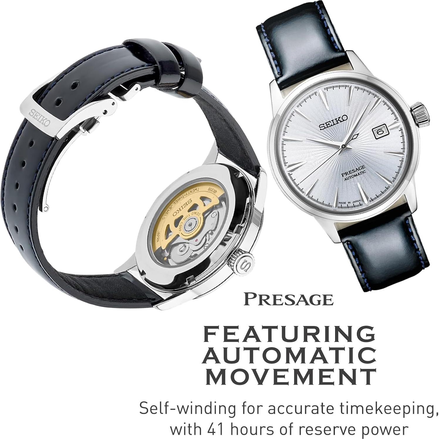 Reloj Automático SEIKO Presage Cocktail SRPB43 - Resistente 50m