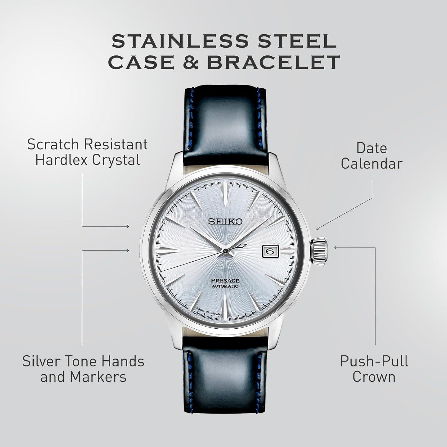 Reloj Automático SEIKO Presage Cocktail SRPB43 - Resistente 50m