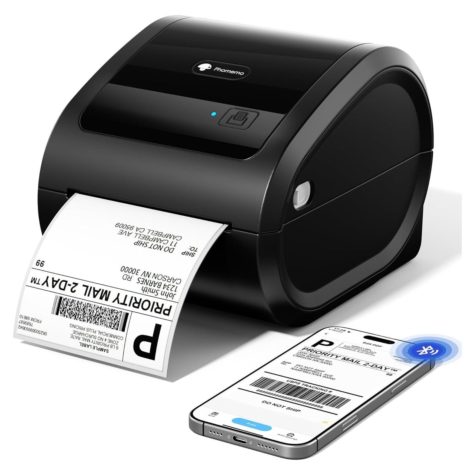 Impresora de Etiquetas Térmicas Phomemo D520BT 10x15 cm Bluetooth