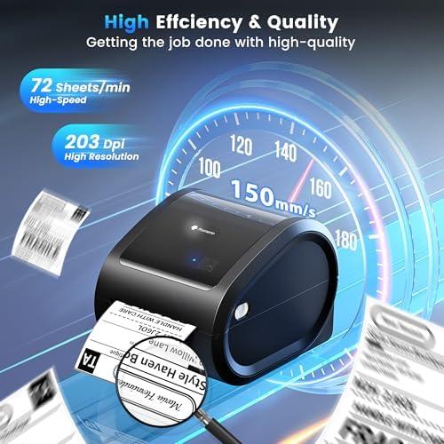 Impresora de Etiquetas Térmicas Phomemo D520BT 10x15 cm Bluetooth