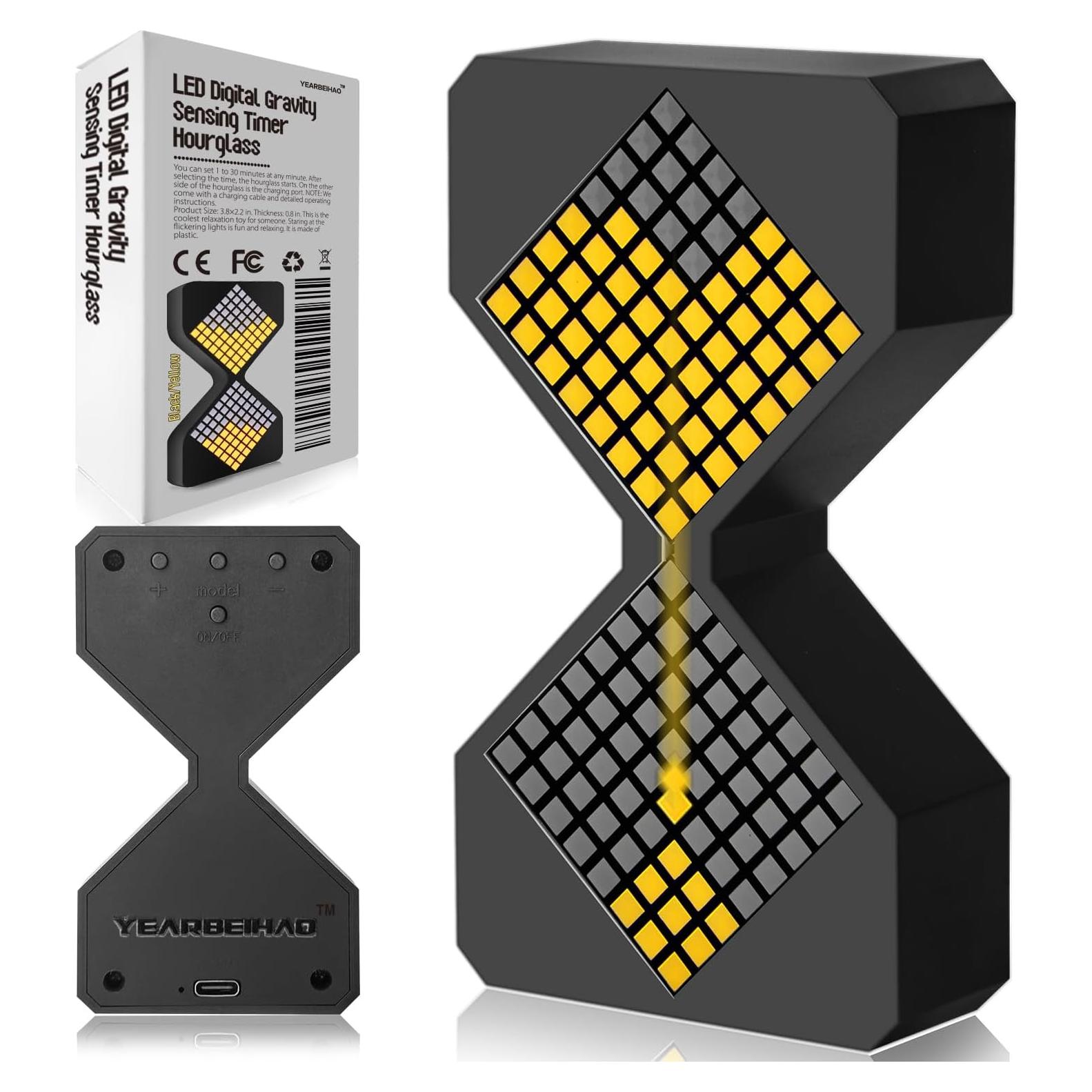 Temporizador Electrónico LED YEARBEIHAO 1-30 Minutos Negro