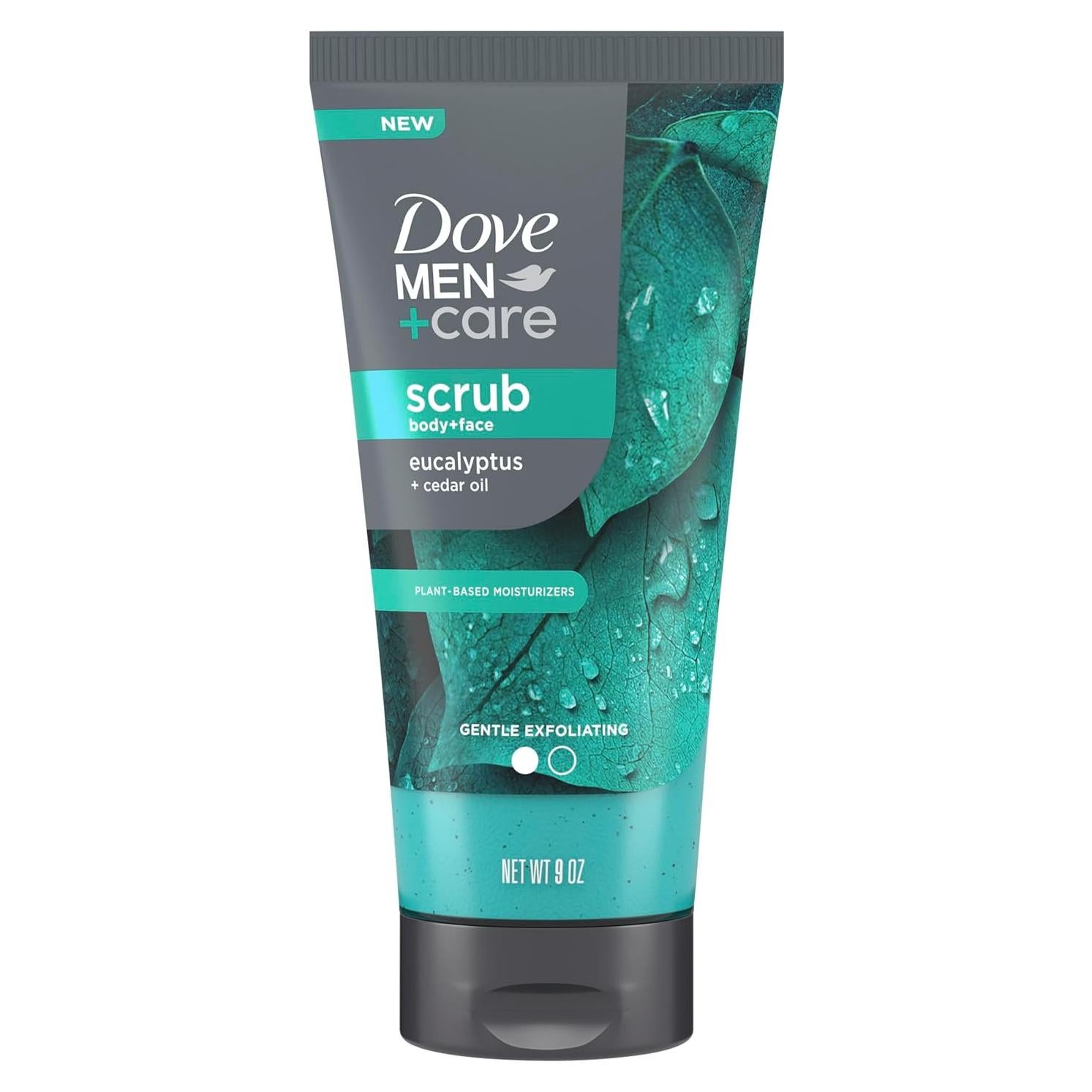 Exfoliante Corporal y Facial Dove Men+Care Eucalipto 250ml