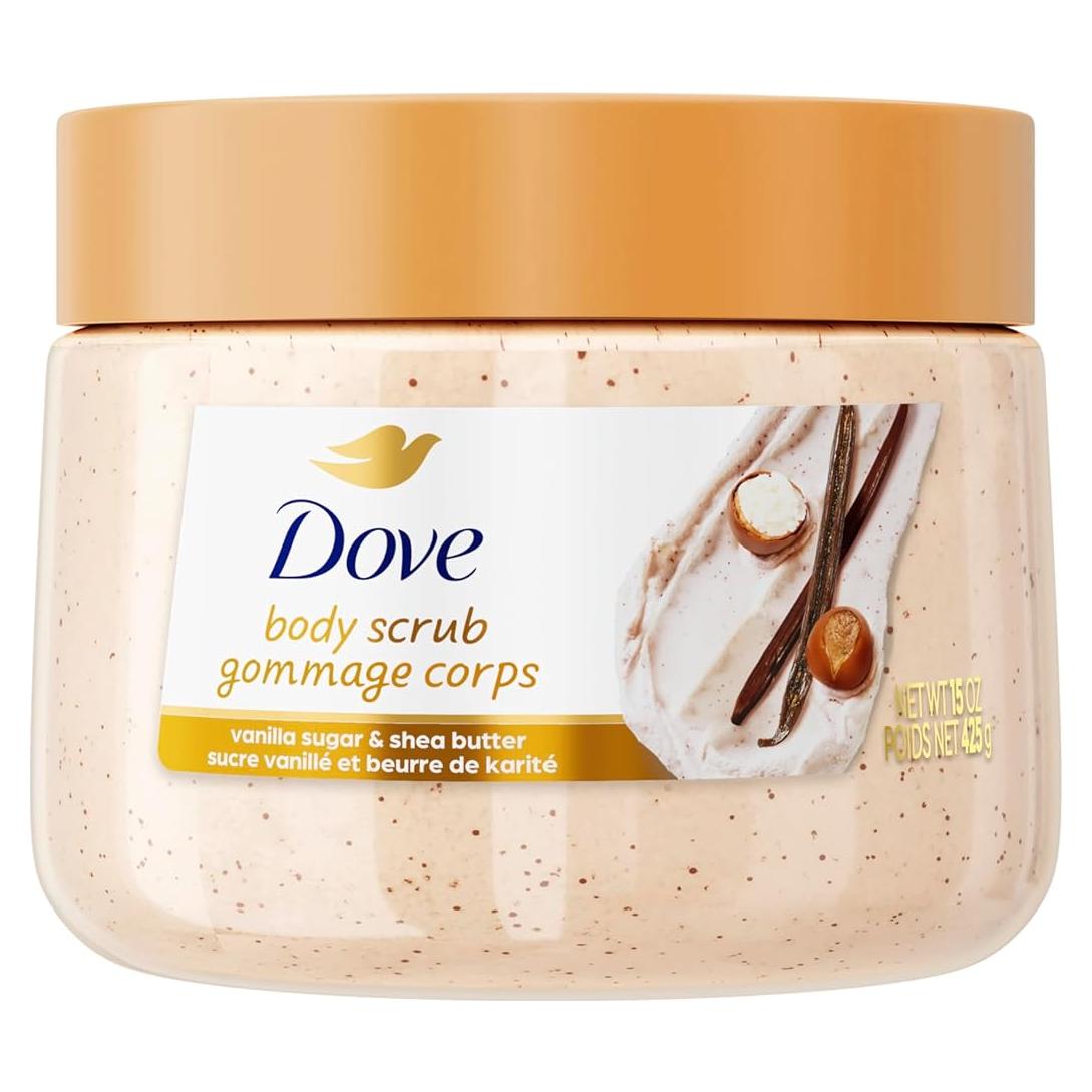 Exfoliante Corporal Dove Vainilla 425g - Suaviza y Nutre