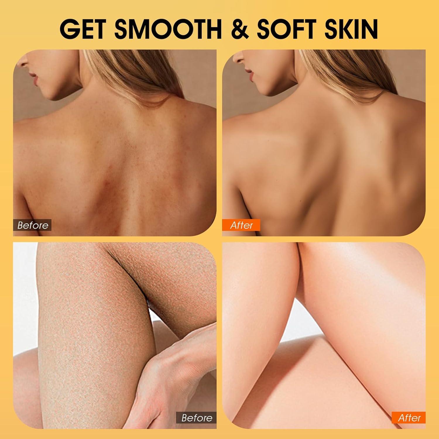 Exfoliante Corporal VOERUY de Cúrcuma y Aceite de Coco 320g