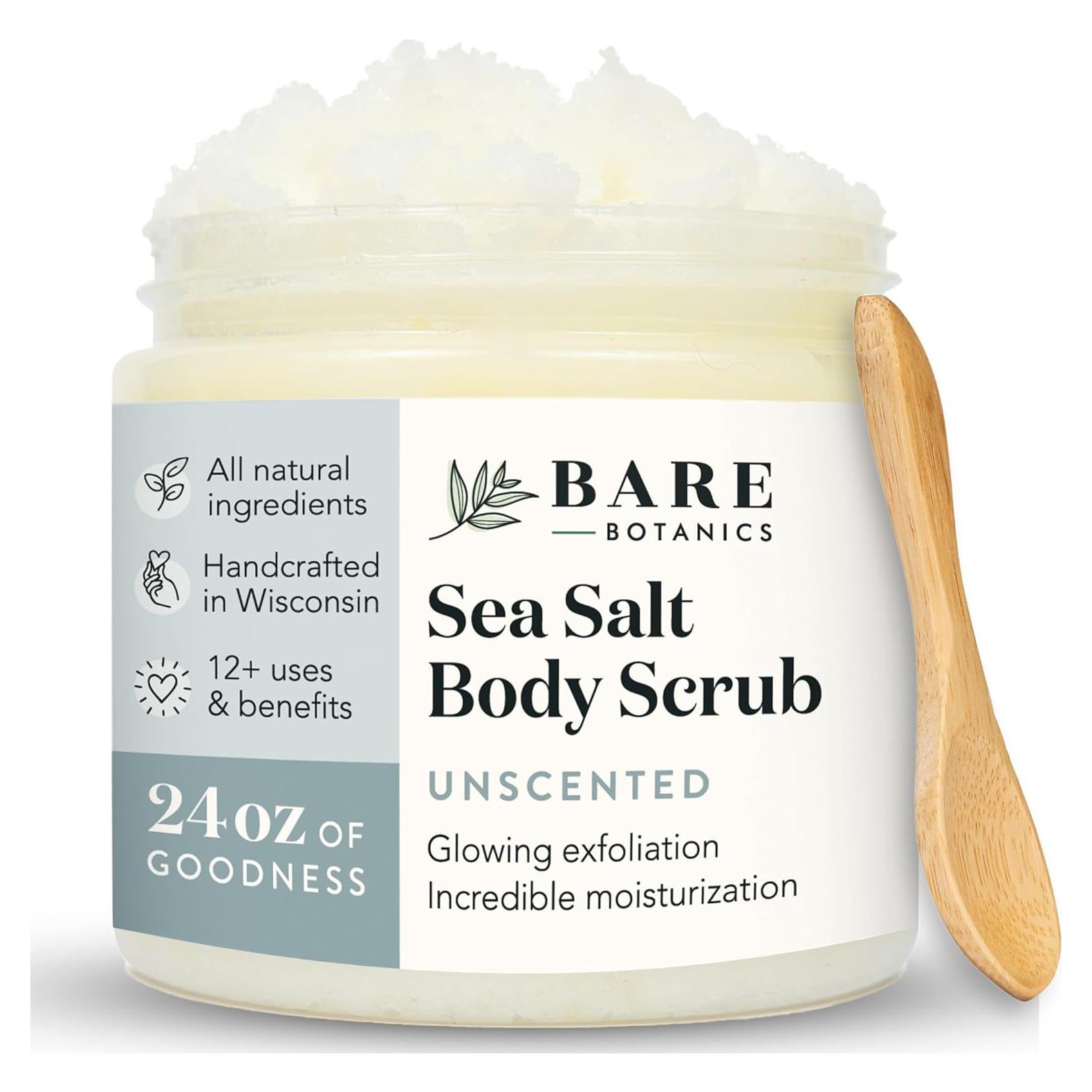 Exfoliante Corporal Sin Fragancia Bare Botanics 680 g - Natural