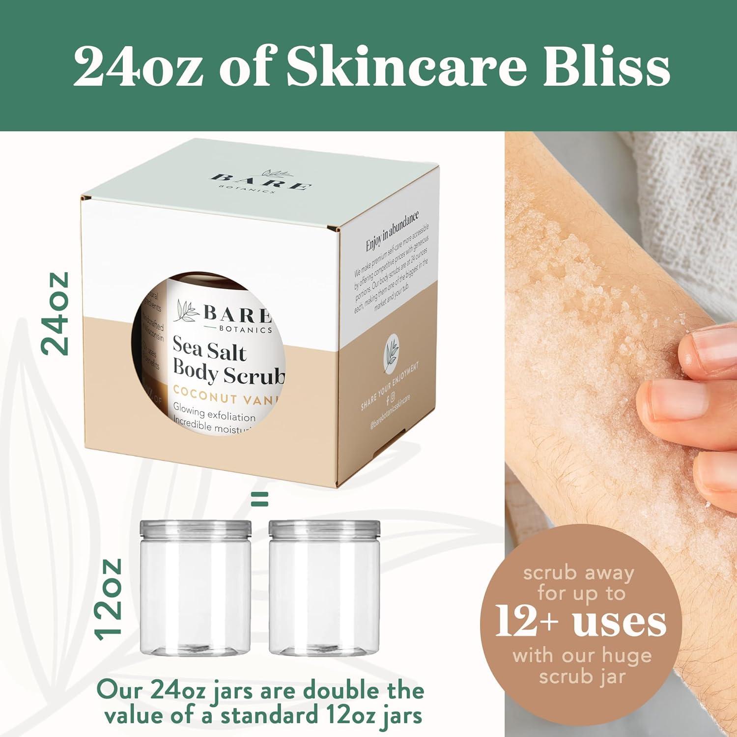 Exfoliante Corporal Sin Fragancia Bare Botanics 680 g - Natural