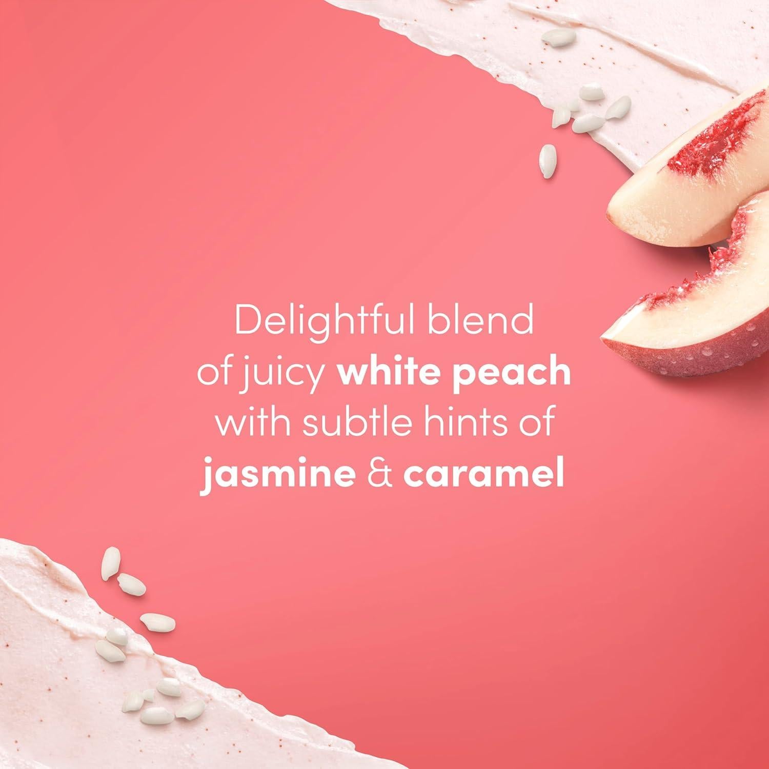 Exfoliante Corporal Dove Durazno Blanco y Arroz 425 g