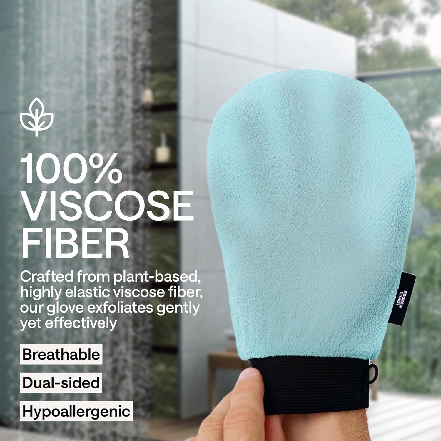 Guante Exfoliante Coreano Wonder Family - Ducha 1 Unidad