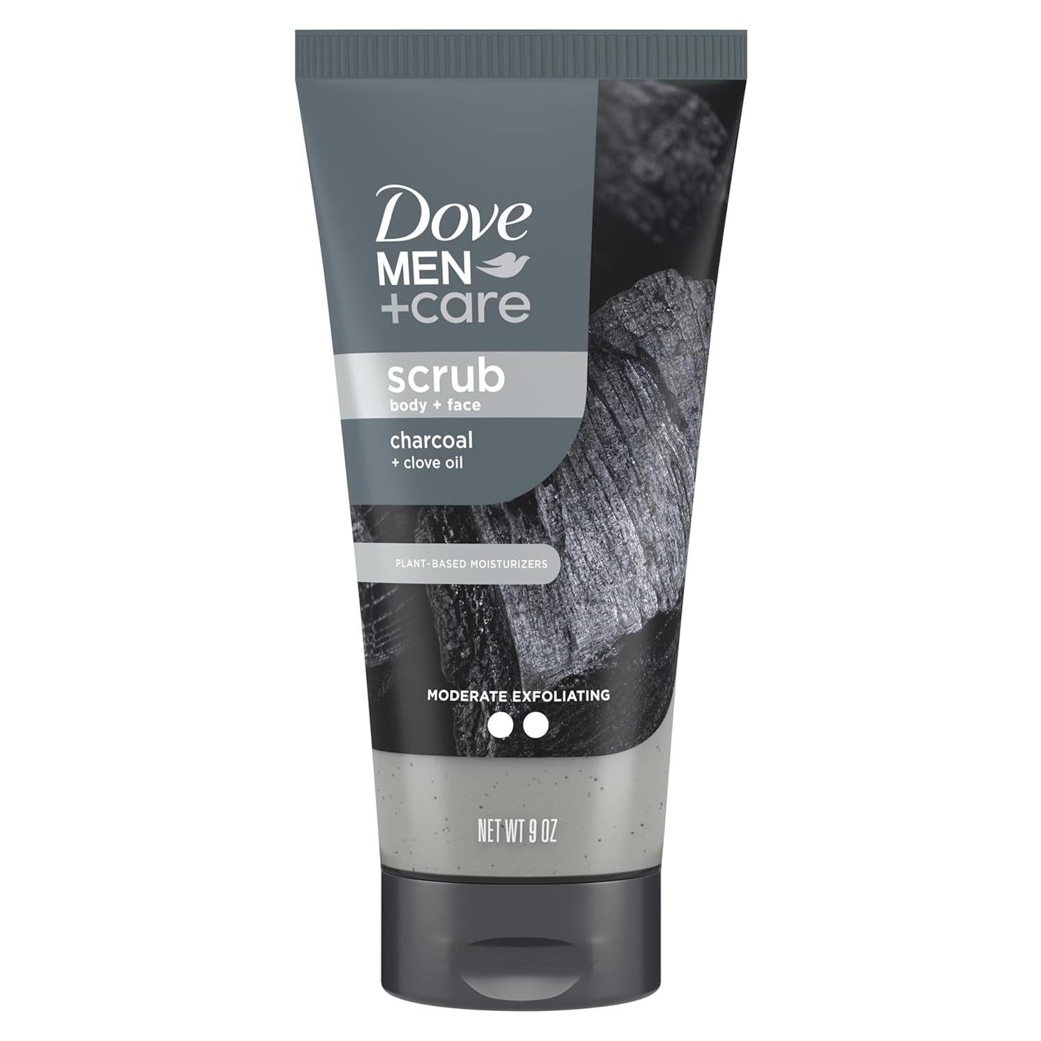 Exfoliante Corporal y Facial Dove Men+Care 266ml Carbón Clavo