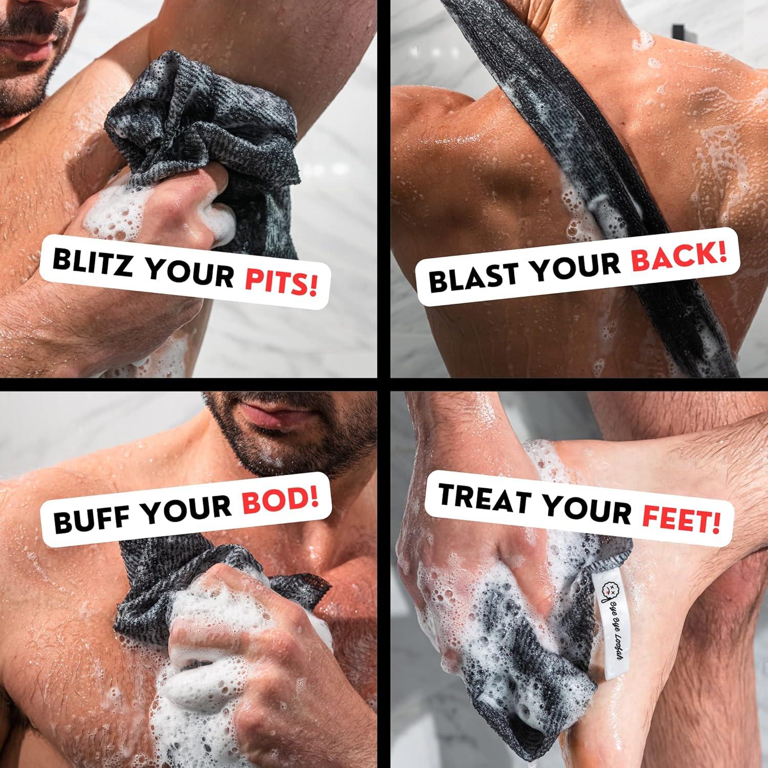 Paño Exfoliante Extra Grueso Bye Bye Loofah - 2 Unidades