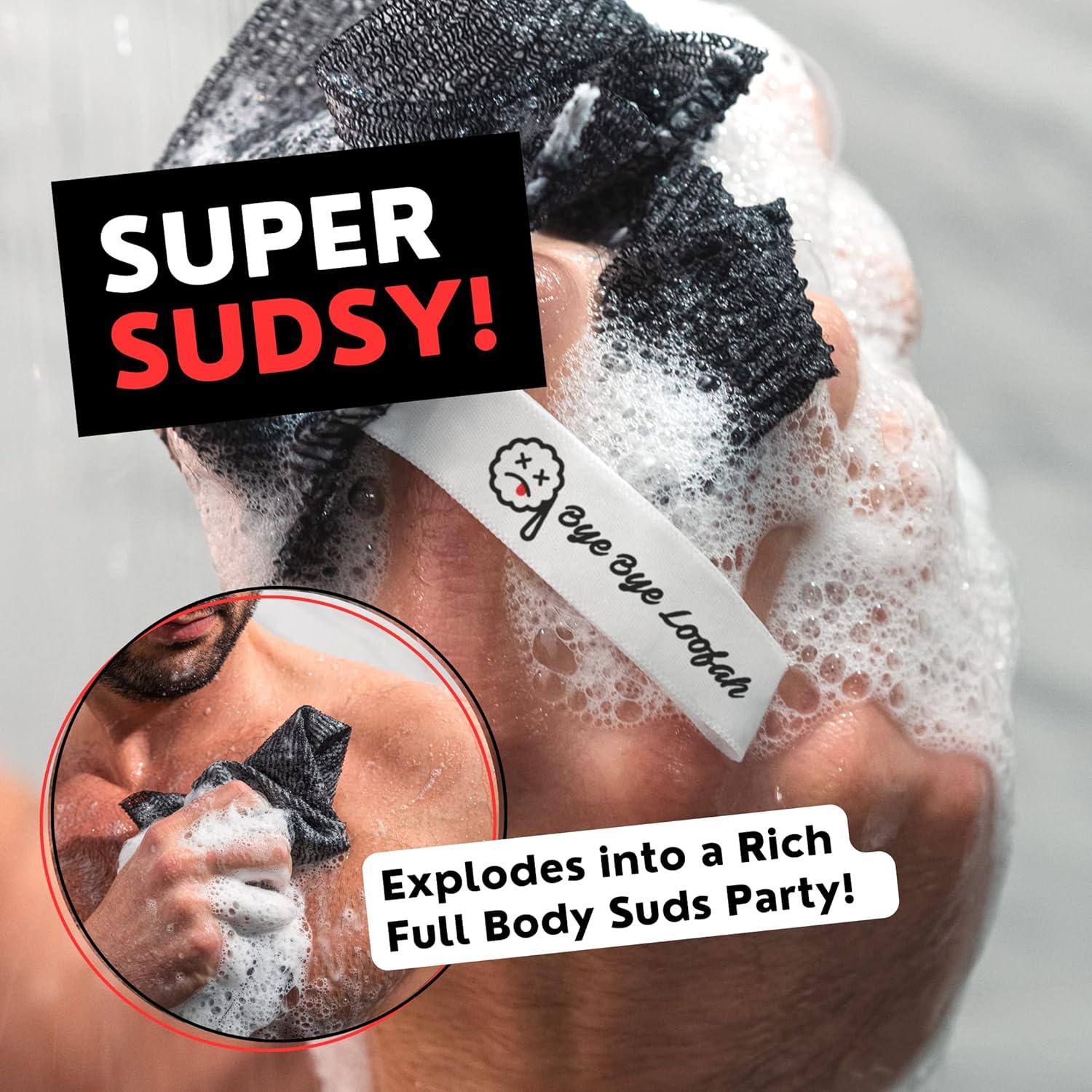 Paño Exfoliante Extra Grueso Bye Bye Loofah - 2 Unidades