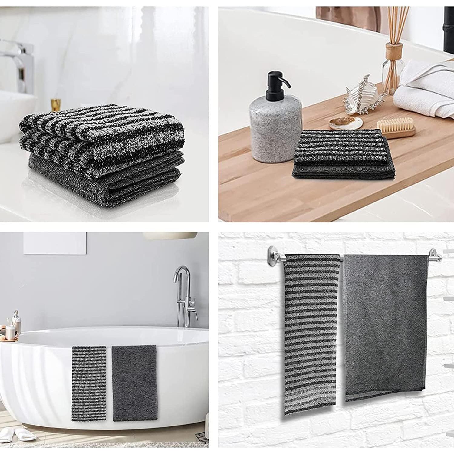 Esponja Exfoliante Corporal Yiclick 101,6 cm Negra