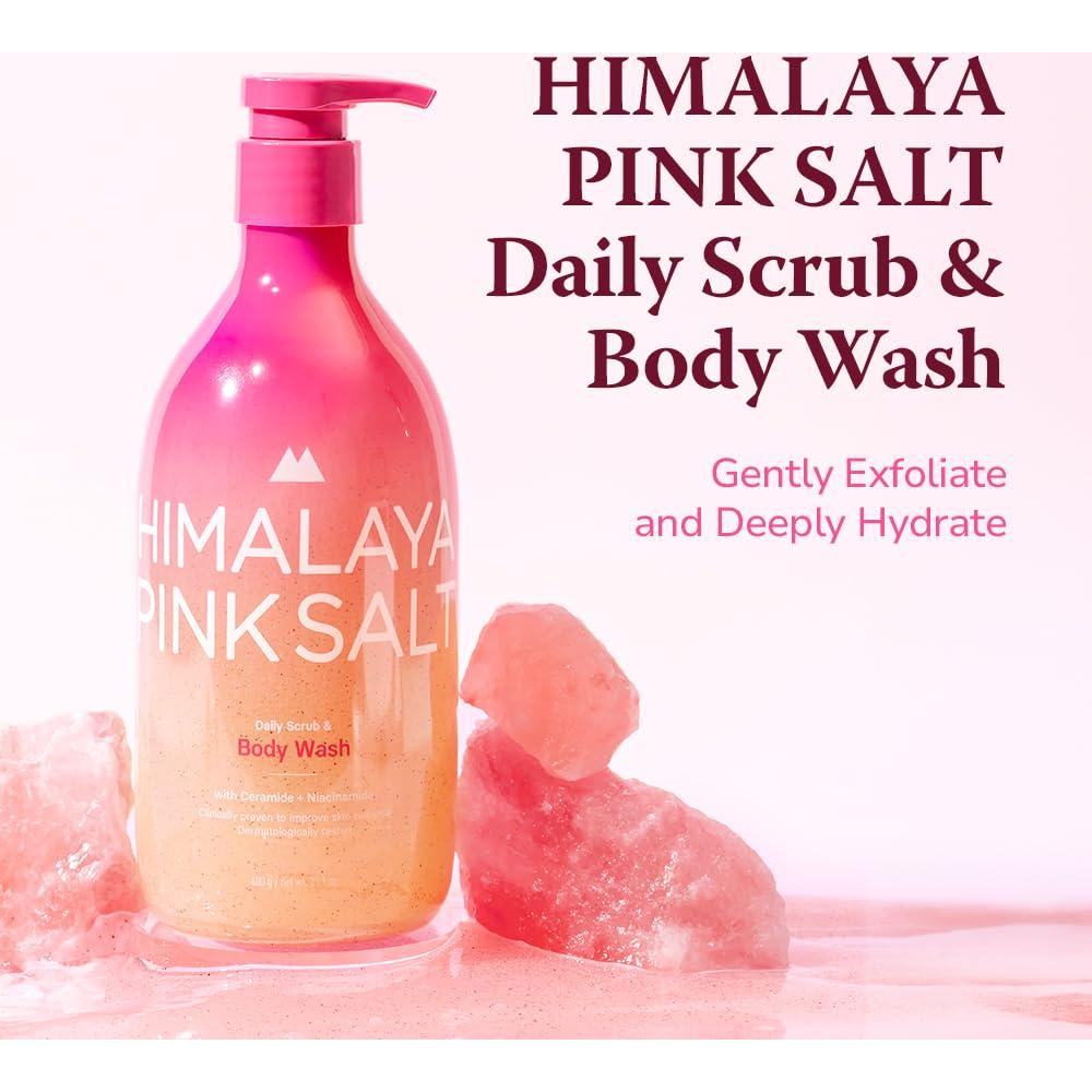 Exfoliante y Gel de Ducha LG 600 ml Sal Rosa del Himalaya