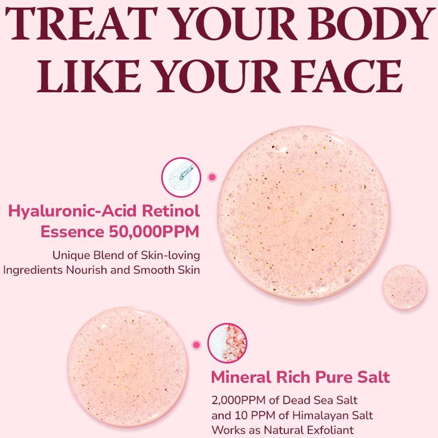 Exfoliante y Gel de Ducha LG 600 ml Sal Rosa del Himalaya