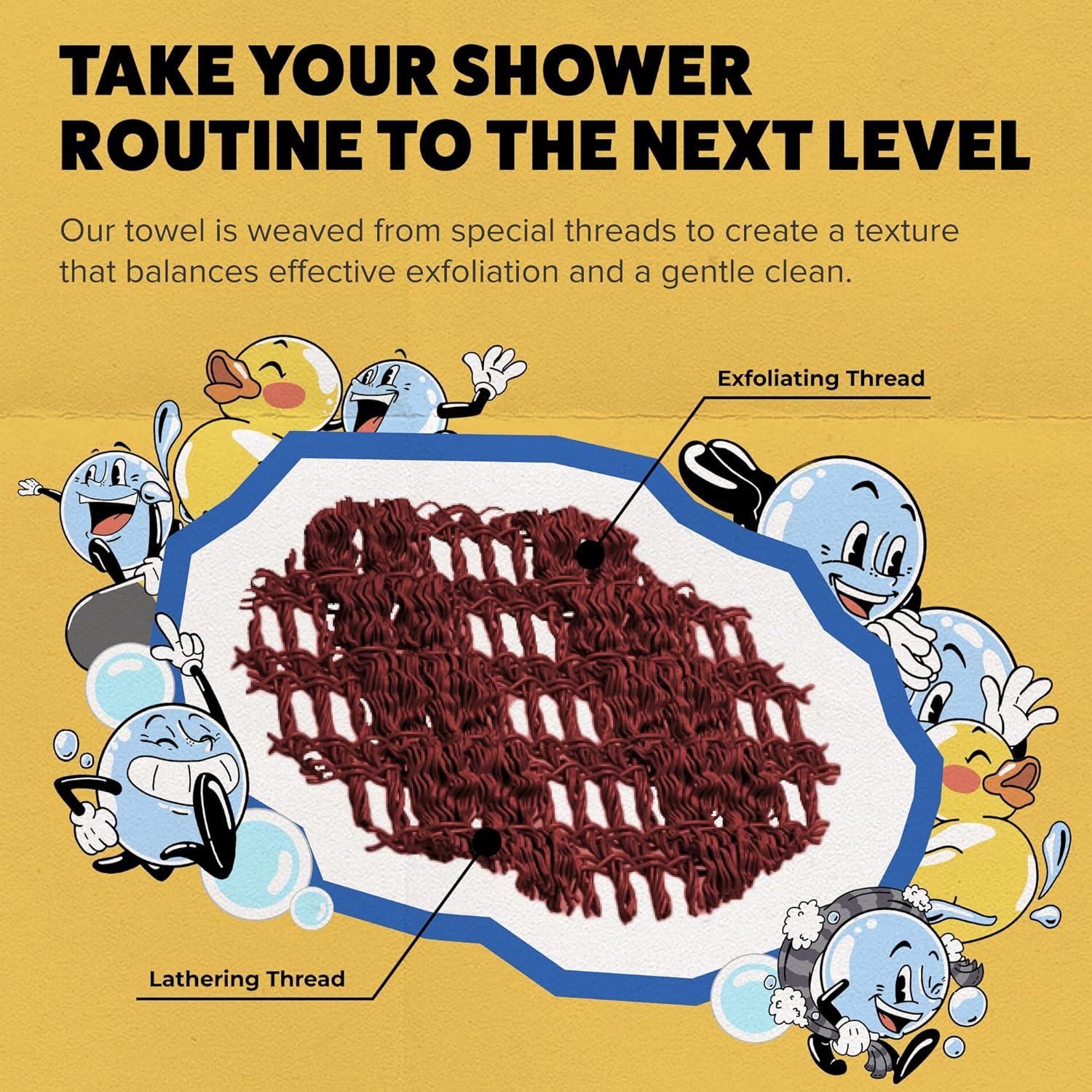 Toalla Exfoliante GOSHI - Paño de Lavado Japonés 116x28cm