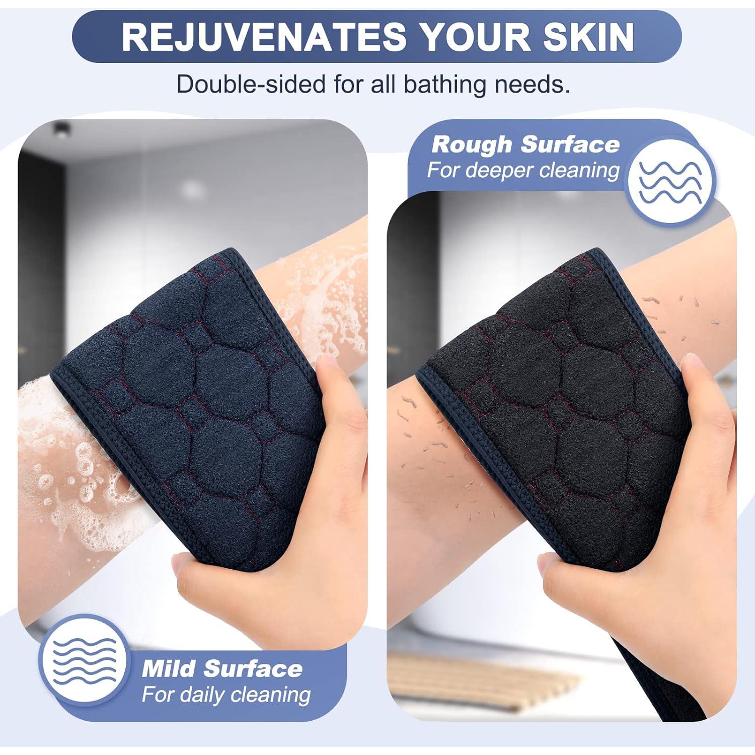 Esfregador Exfoliante de Espalda Eaxun 97.79 cm Doble Cara