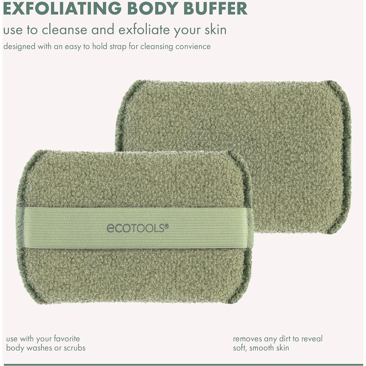 Exfoliante Corporal EcoTools Vegano 4 Unidades 18.5x5 cm