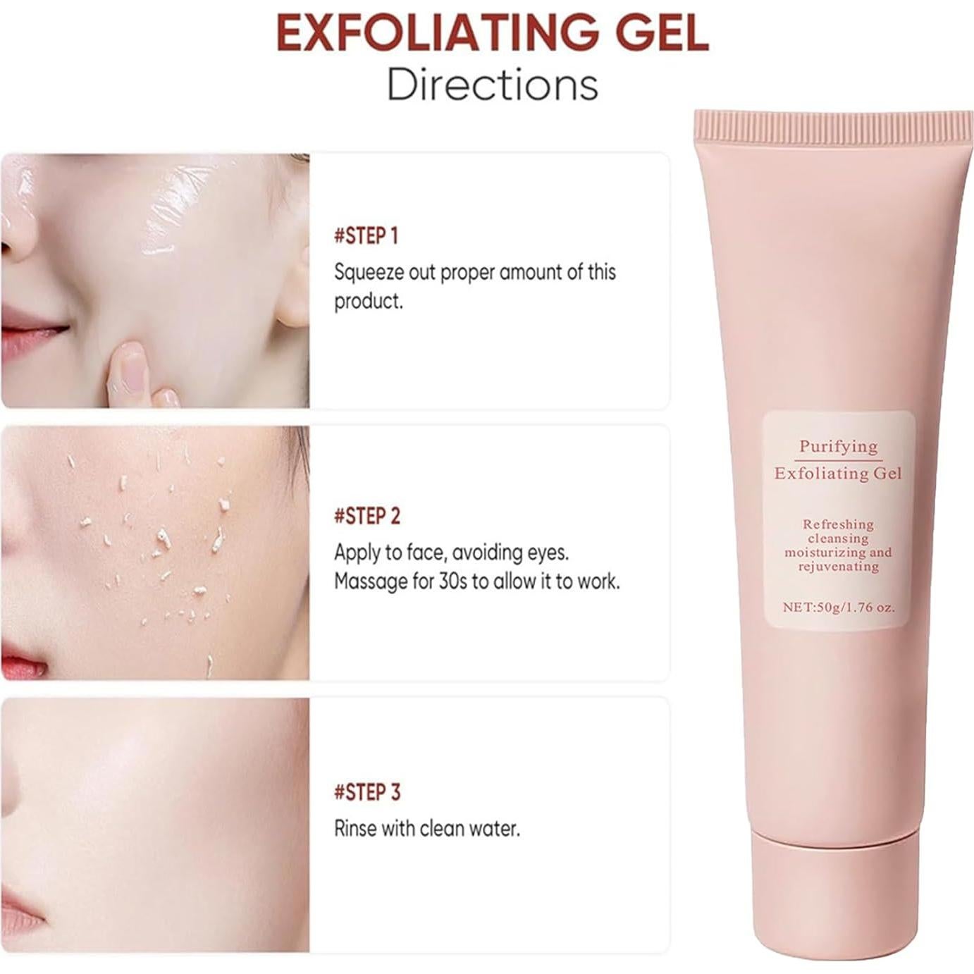 Gel Exfoliante Purificante MrCuvaryas 30ml Para Todo Tipo De Piel