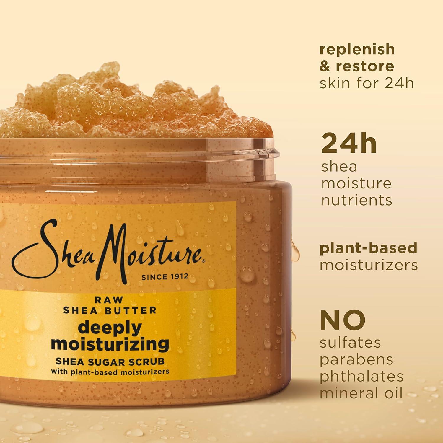 Exfoliante Corporal SheaMoisture Manteca de Karité 340g