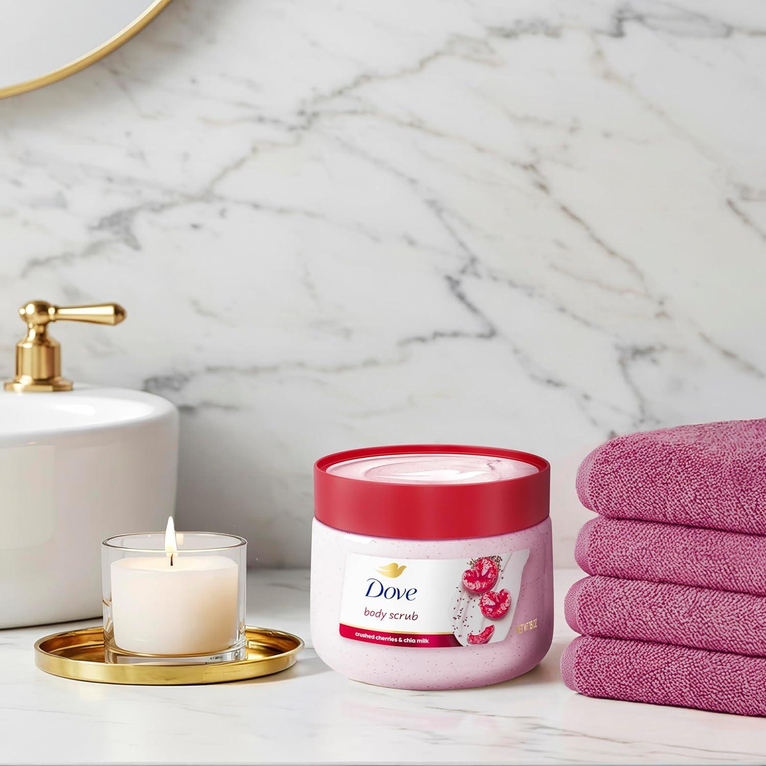 Exfoliante Corporal Dove Cereza y Chía 425 g Hidratante