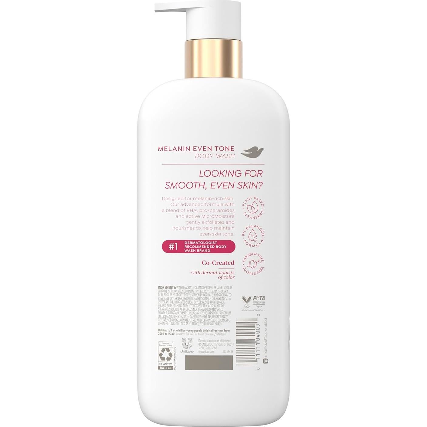 Gel de Ducha Exfoliante Dove 523ml Pro-Ceramidas BHA