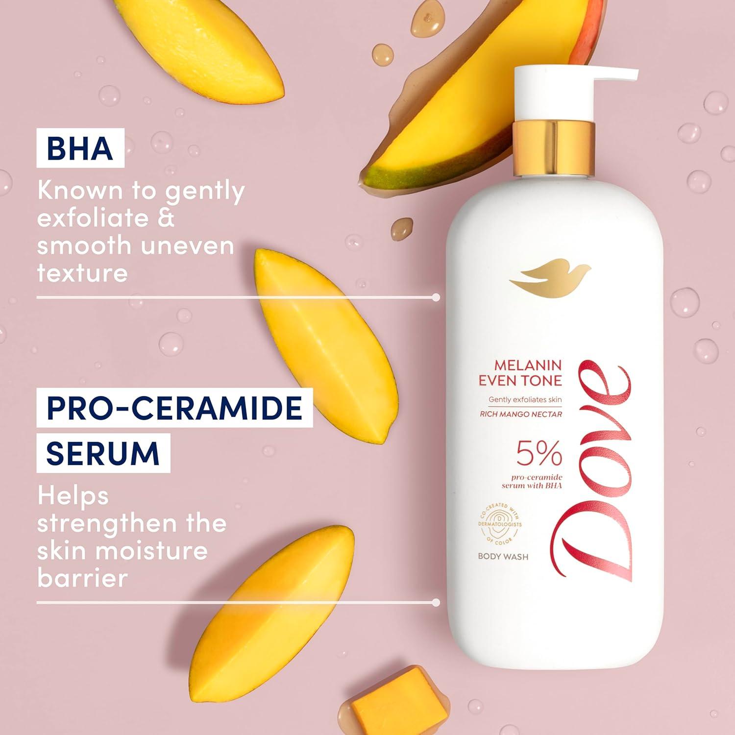 Gel de Ducha Exfoliante Dove 523ml Pro-Ceramidas BHA