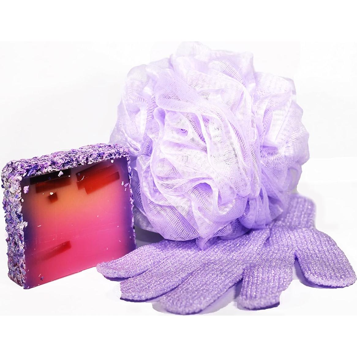 Guantes Exfoliantes Linda - Paquete de 4, Talla Única