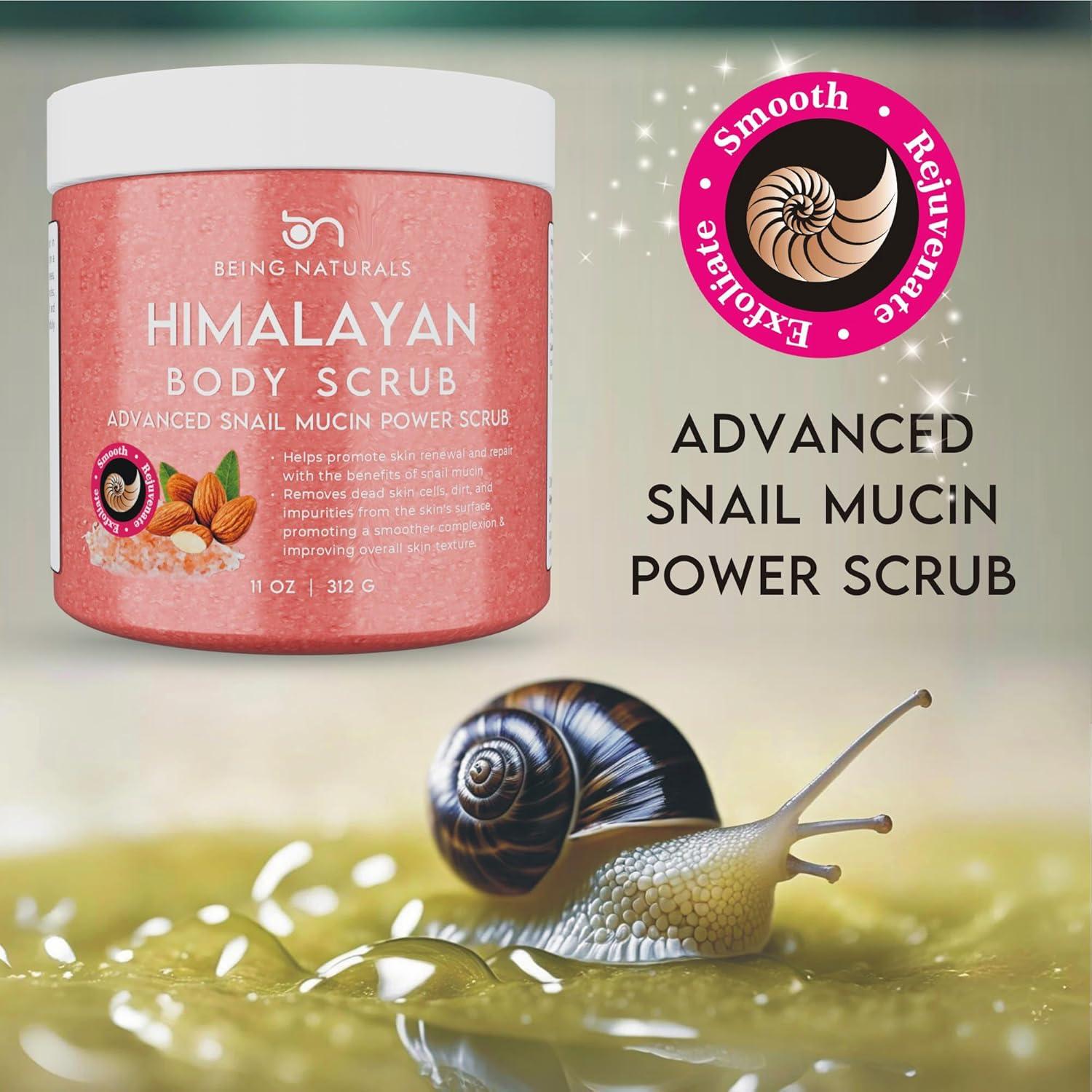 Exfoliante Corporal Sal del Himalaya Humyra 311 g Natural