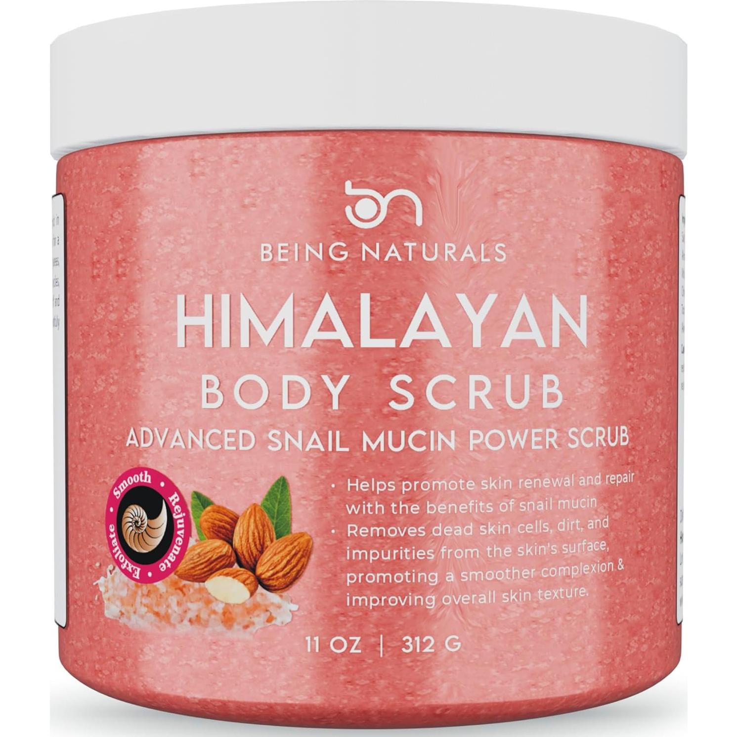 Exfoliante Corporal Sal del Himalaya Humyra 311 g Natural